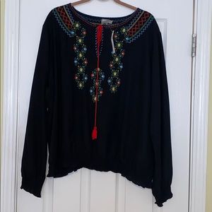 ASOS Curve Peasant Blouse Size US22